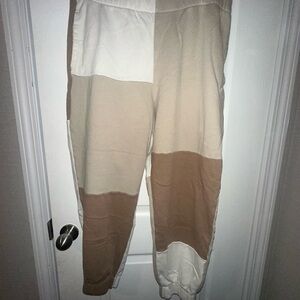 Color Block Joggers